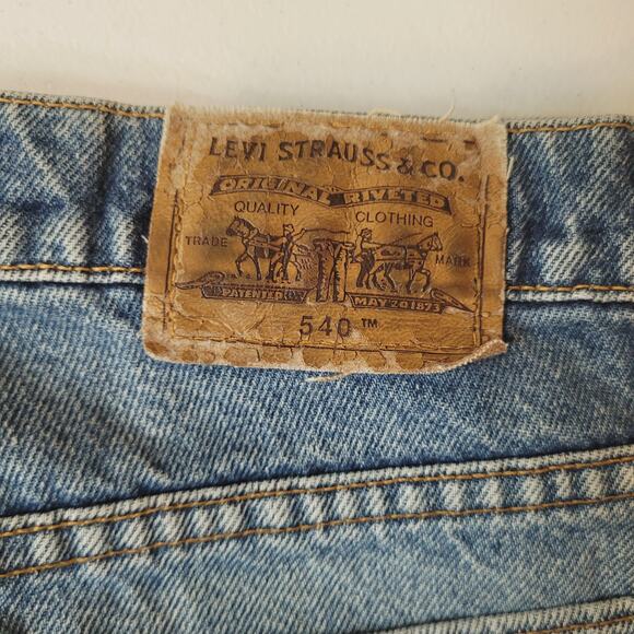 VTG 80s Levi's 540 Orange Tab USA Jeans Measured 38x34 High Rise Dad Jean - Picture 7 of 10